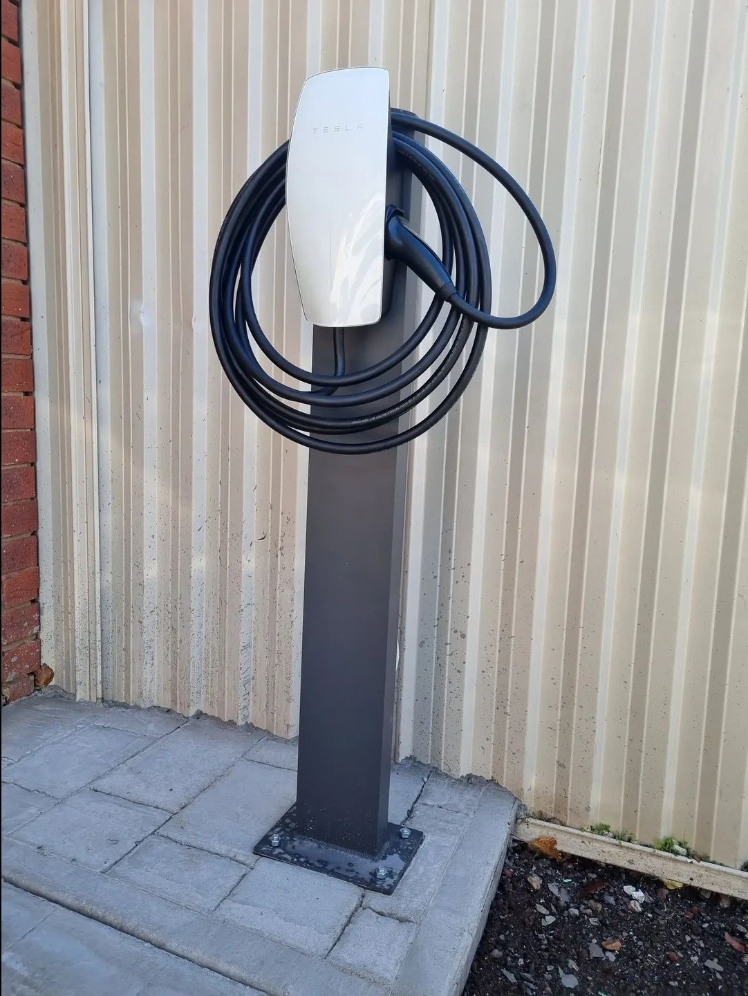 Tesla EV charger installation