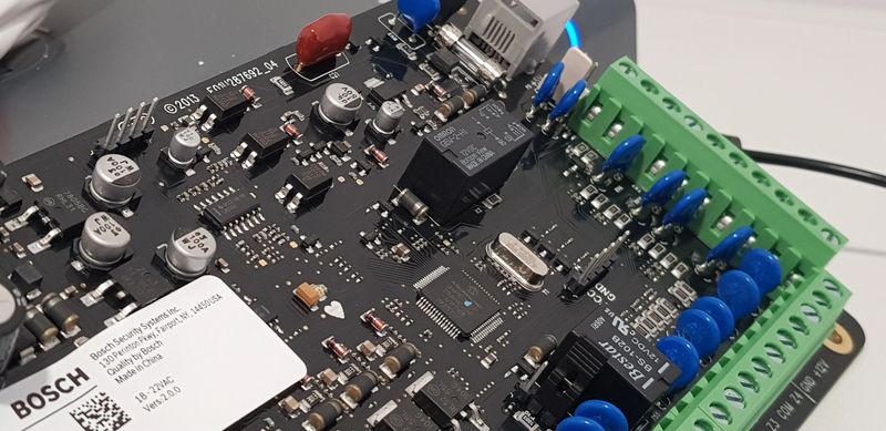 Bosch security alarm panel